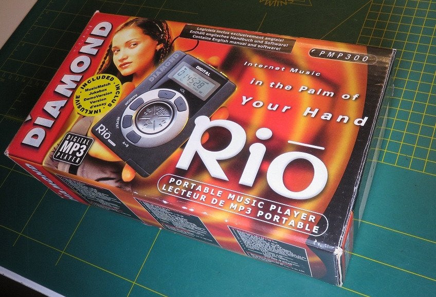 Retro vintage Rio Diamond PMP 300 MP3 speler nieuw in doos, Ophalen of Verzenden, Walkman