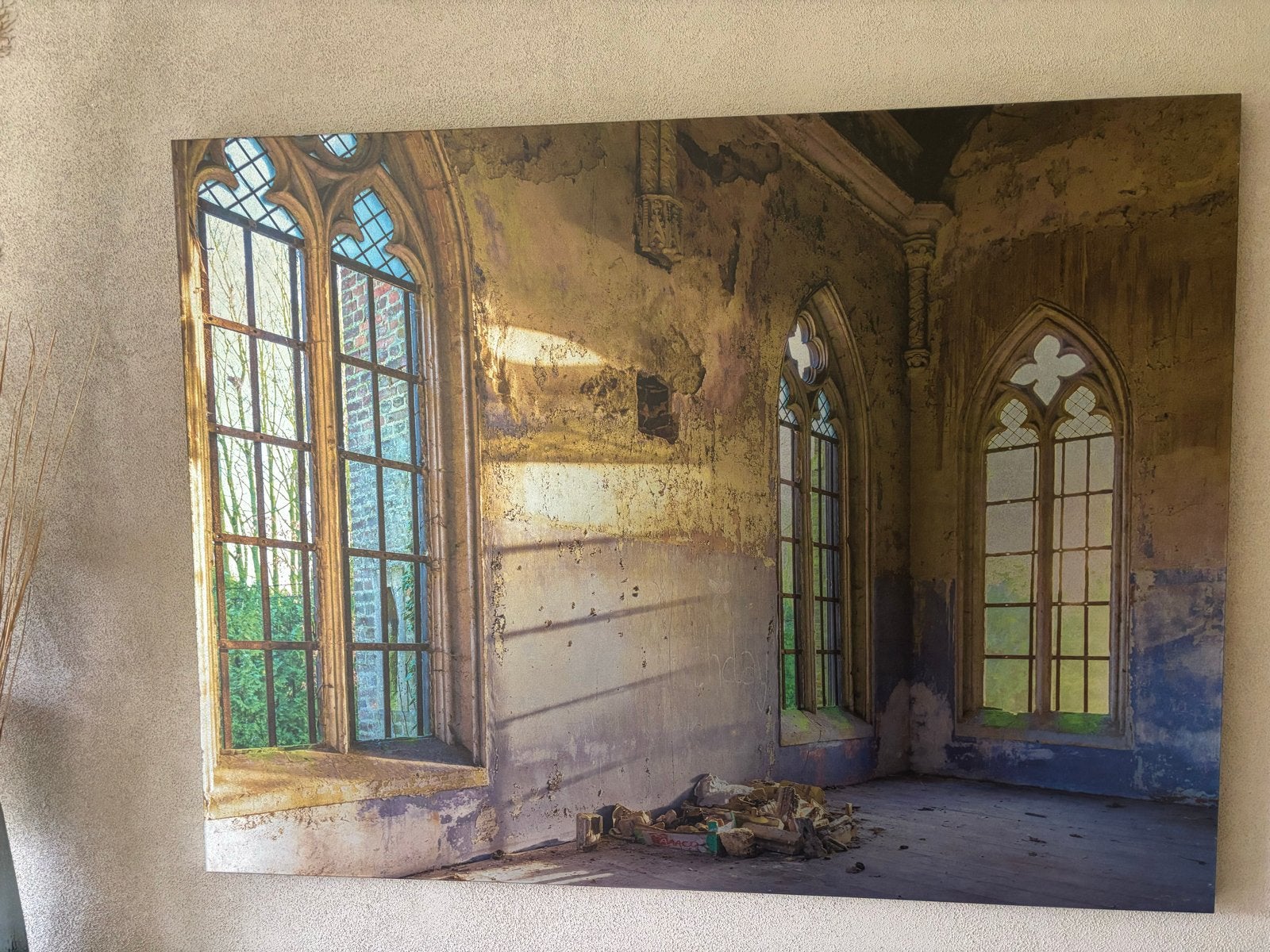 Aluminium schilderij Coco Maison 120x90 cm, Ophalen, Zo goed als nieuw, Schilderij, 100 tot 125 cm