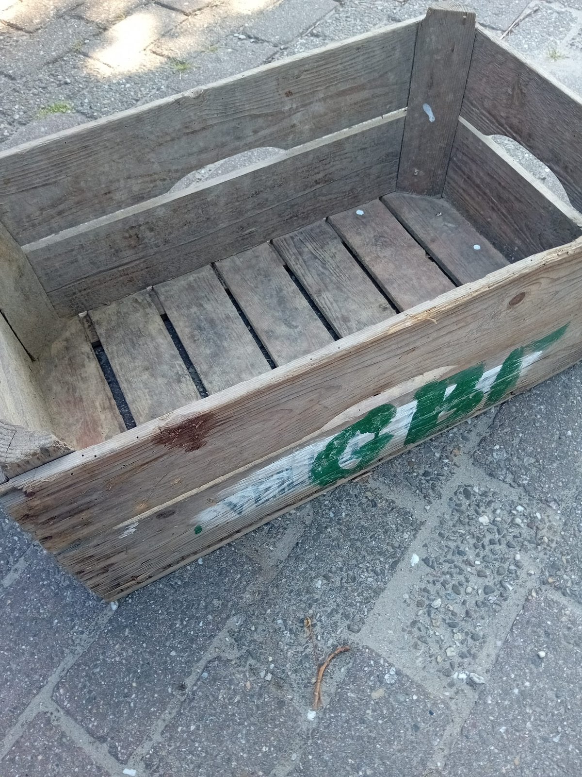 Oude aardappelkisten, Tuin en Terras, Ophalen, Gebruikt, Rond, Hout