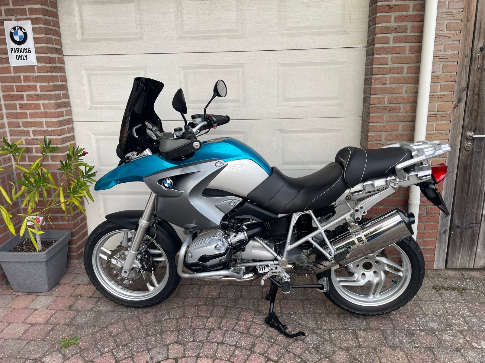 BMW R1200GS 2005 SUPERMOOI en uniek!, 2 cilinders, Occasion, Www.bmwmotorrad.com, Bedrijf
