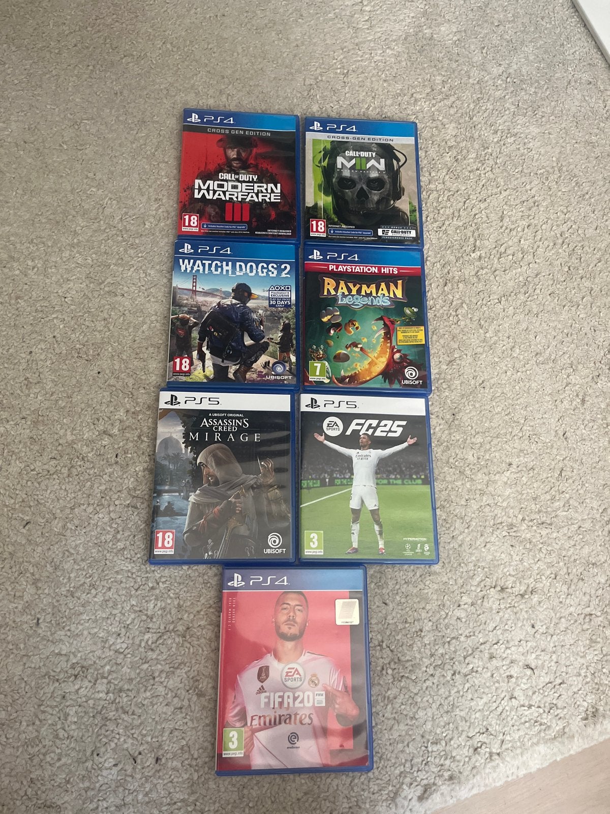 Diverse PS4 & PS5 Games: Call of Duty, Assassin's Creed, FIF, Ophalen, Gebruikt, Vanaf 18 jaar, Overige genres