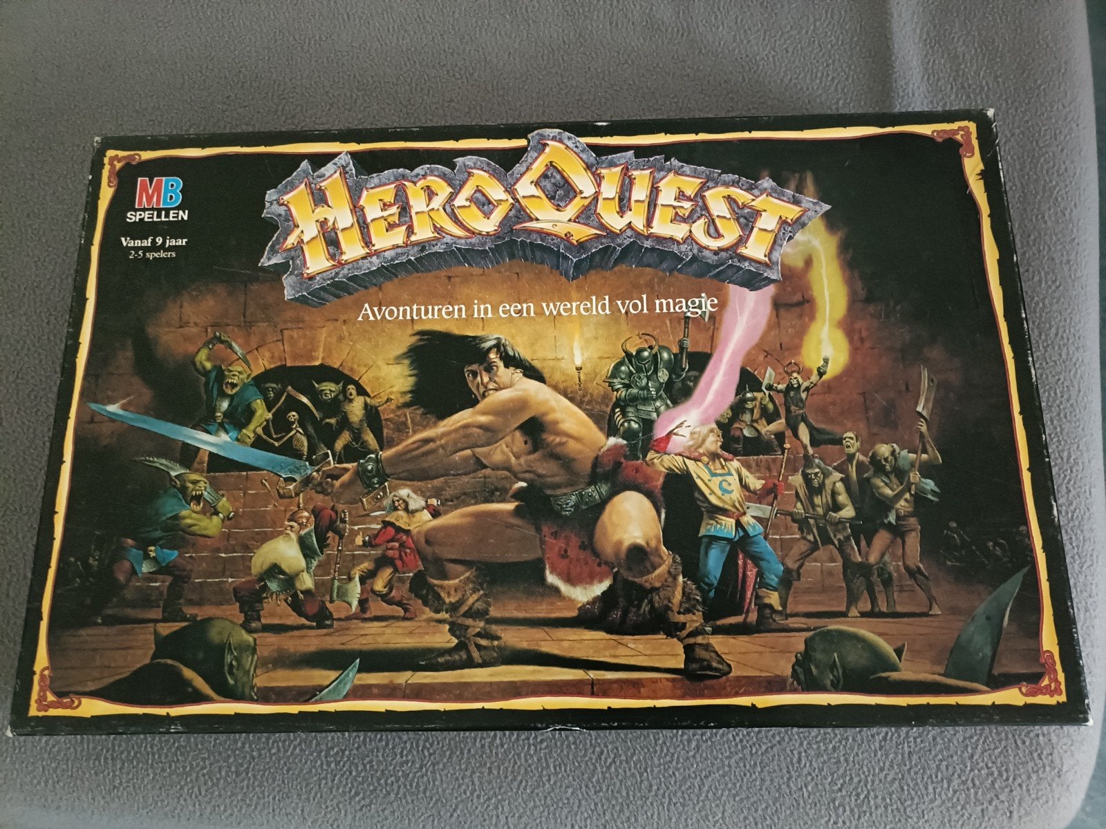 HeroQuest Bordspel, Hobby en Vrije tijd, Gezelschapsspellen | Bordspellen, Drie of vier spelers, Ophalen of Verzenden, Gebruikt