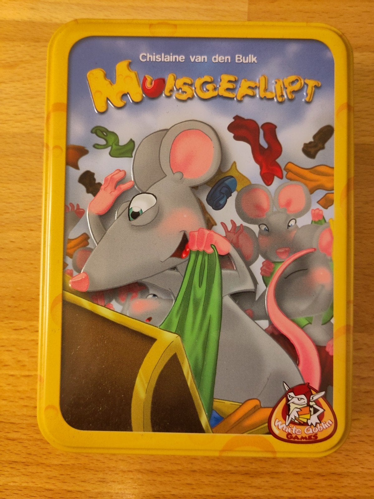 Muisgeflitst - Vang Muizen in Stijl!, Hobby en Vrije tijd, Ophalen of Verzenden, Zo goed als nieuw, Een of twee spelers, Reisspel