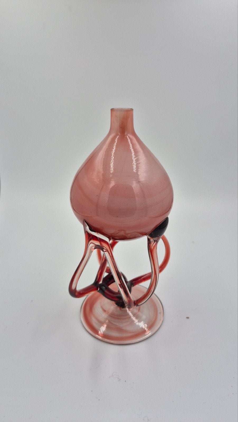 vintage olielamp 1980 Jozefina Krosno, Antiek en Kunst, Antiek | Glas en Kristal, Ophalen of Verzenden