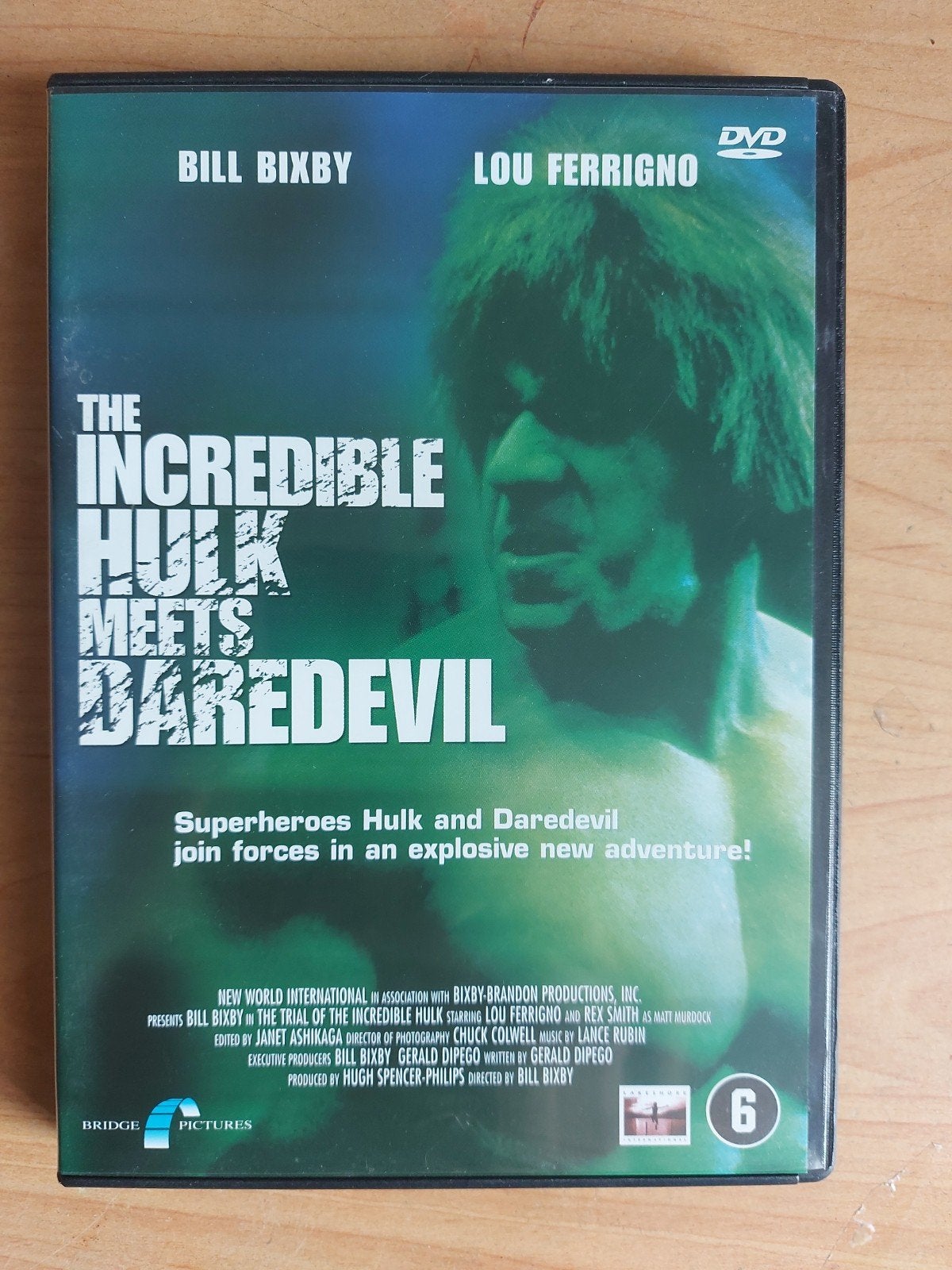 The Incredible Hulk meets Daredevil, Alle leeftijden, Ophalen of Verzenden, Zo goed als nieuw, Drama