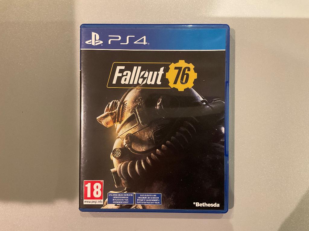 Fallout 76 - PS4, Spelcomputers en Games, Games | Sony PlayStation 4, Zo goed als nieuw, Avontuur en Actie, 1 speler, Vanaf 18 jaar