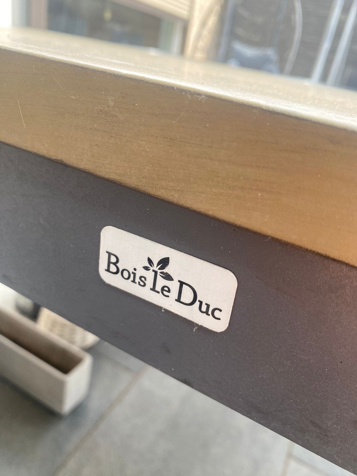 Tuintafel 6 stoelen en kussen, Ophalen, Gebruikt, Rechthoekig, Overige materialen