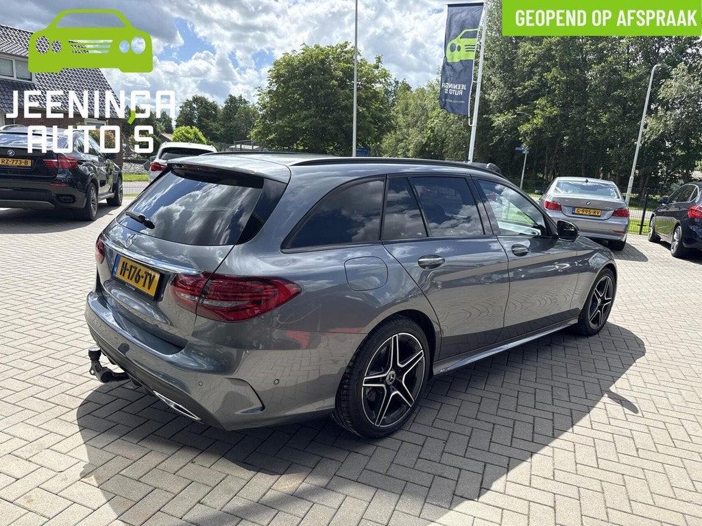 Mercedes C-klasse Estate 200 Business Solution AMG|Pano|Stoe, Automaat, 4 cilinders, 1465 kg, 184 pk