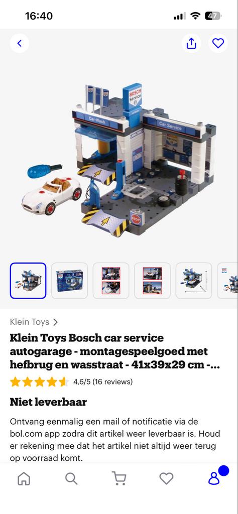 Speelgoed autogarage, Ophalen, Zo goed als nieuw, Handmatig, Overige merken