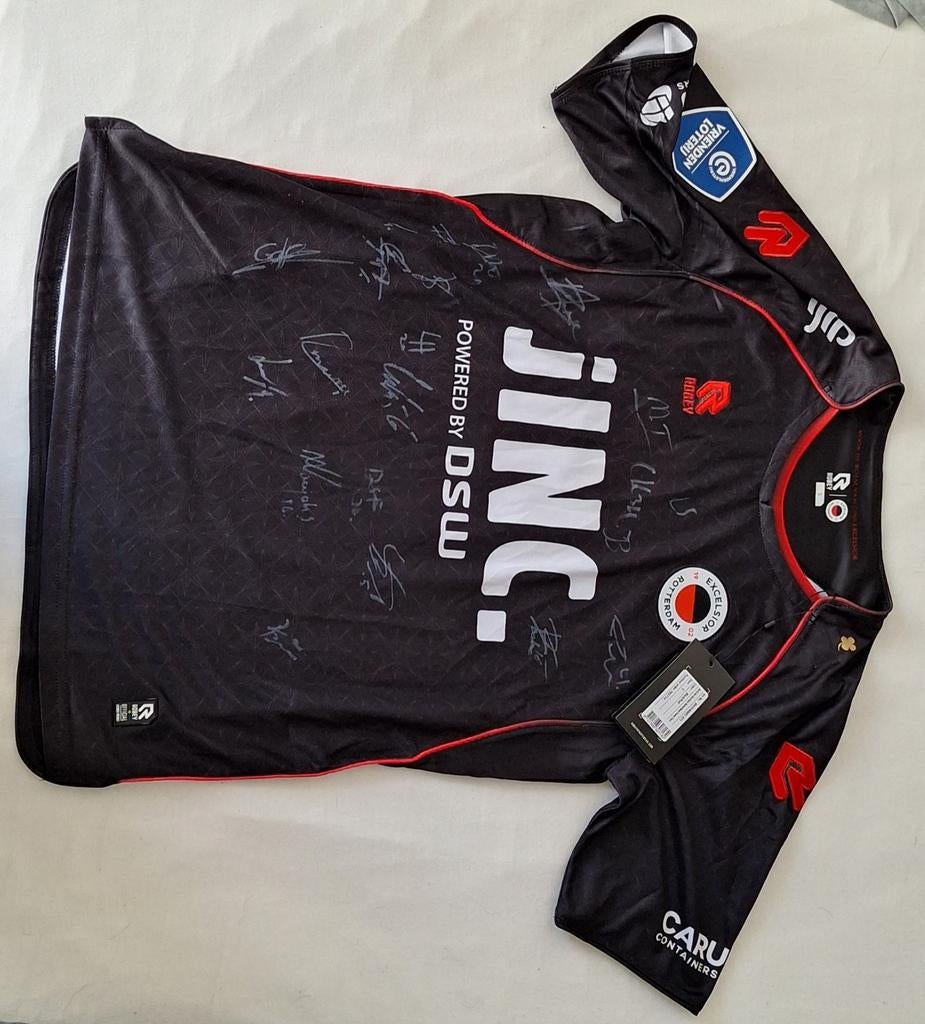 Gesigneerd Excelsior Rotterdam shirt 2025/2026, Sport en Fitness, Voetbal, Maat S, Verzenden, Nieuw, Shirt