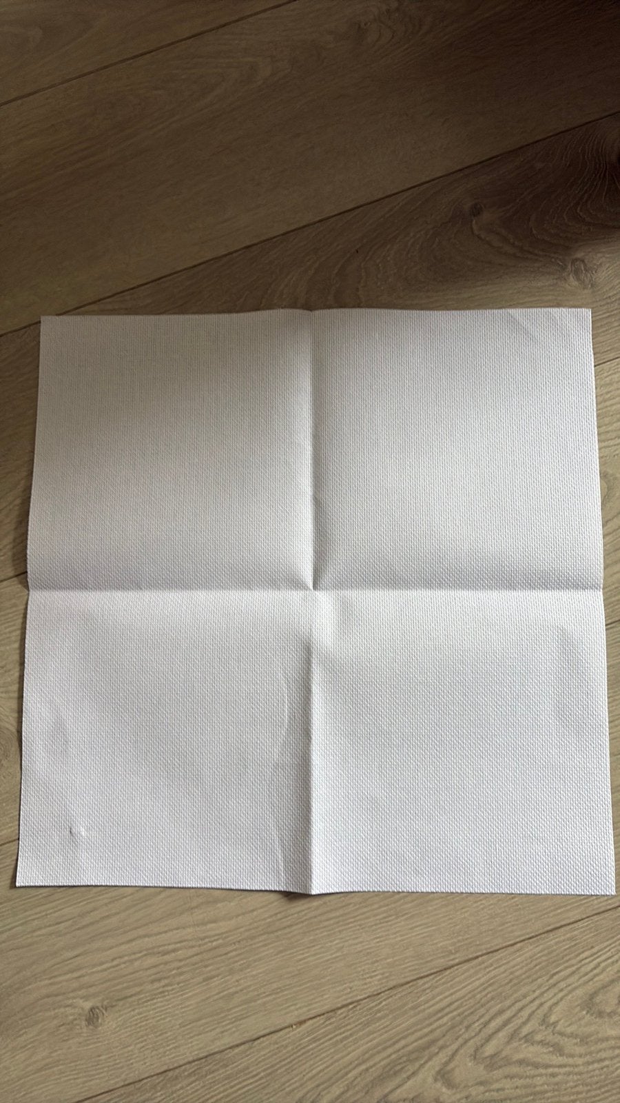 AIDA BORDUURSTOF WIT 45/45 cm, Ophalen of Verzenden, Zo goed als nieuw, Onderdeel of Toebehoren