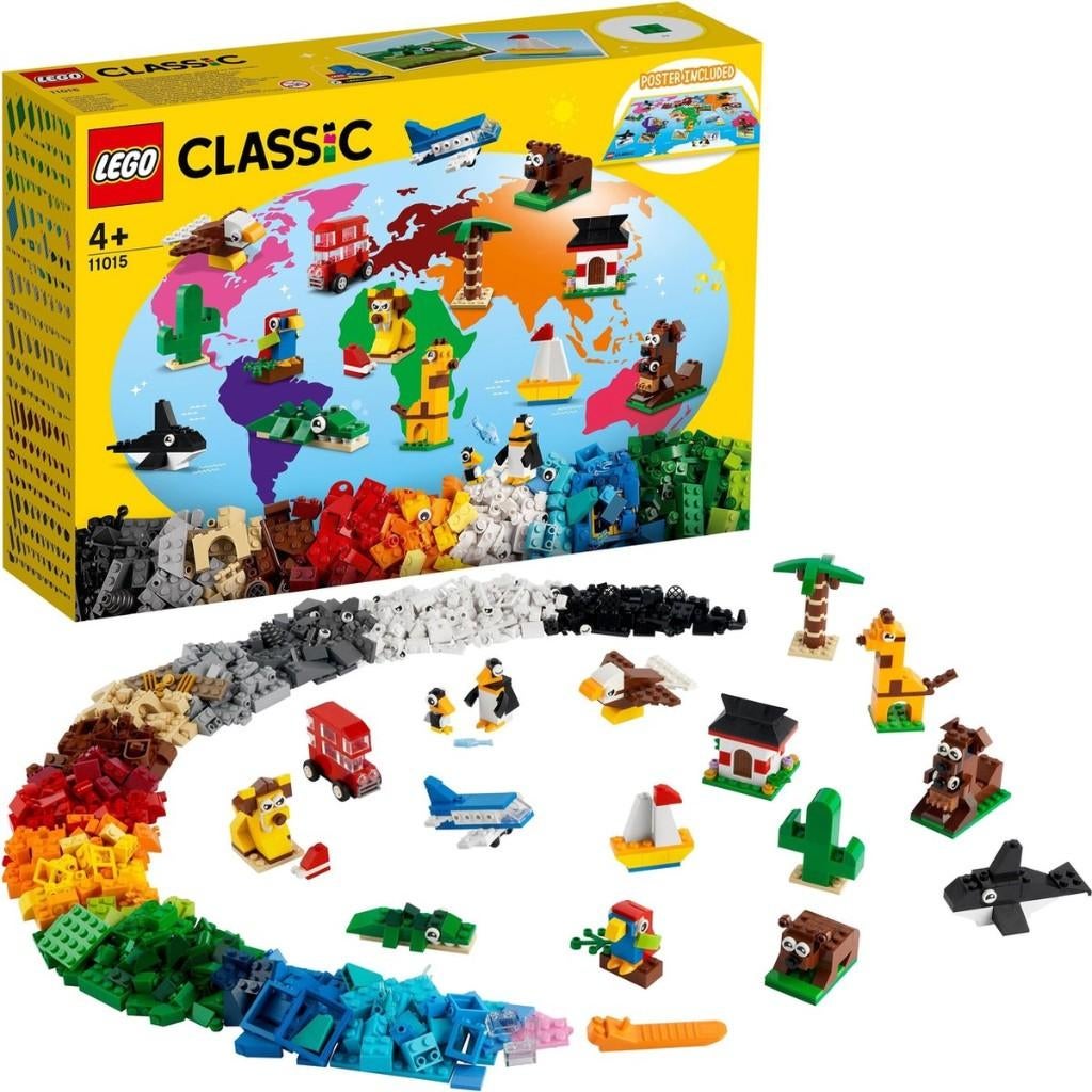 11015 LEGO Classic: Rond de wereld -Nieuw in doos!!, Ophalen of Verzenden, Nieuw, Complete set, Lego