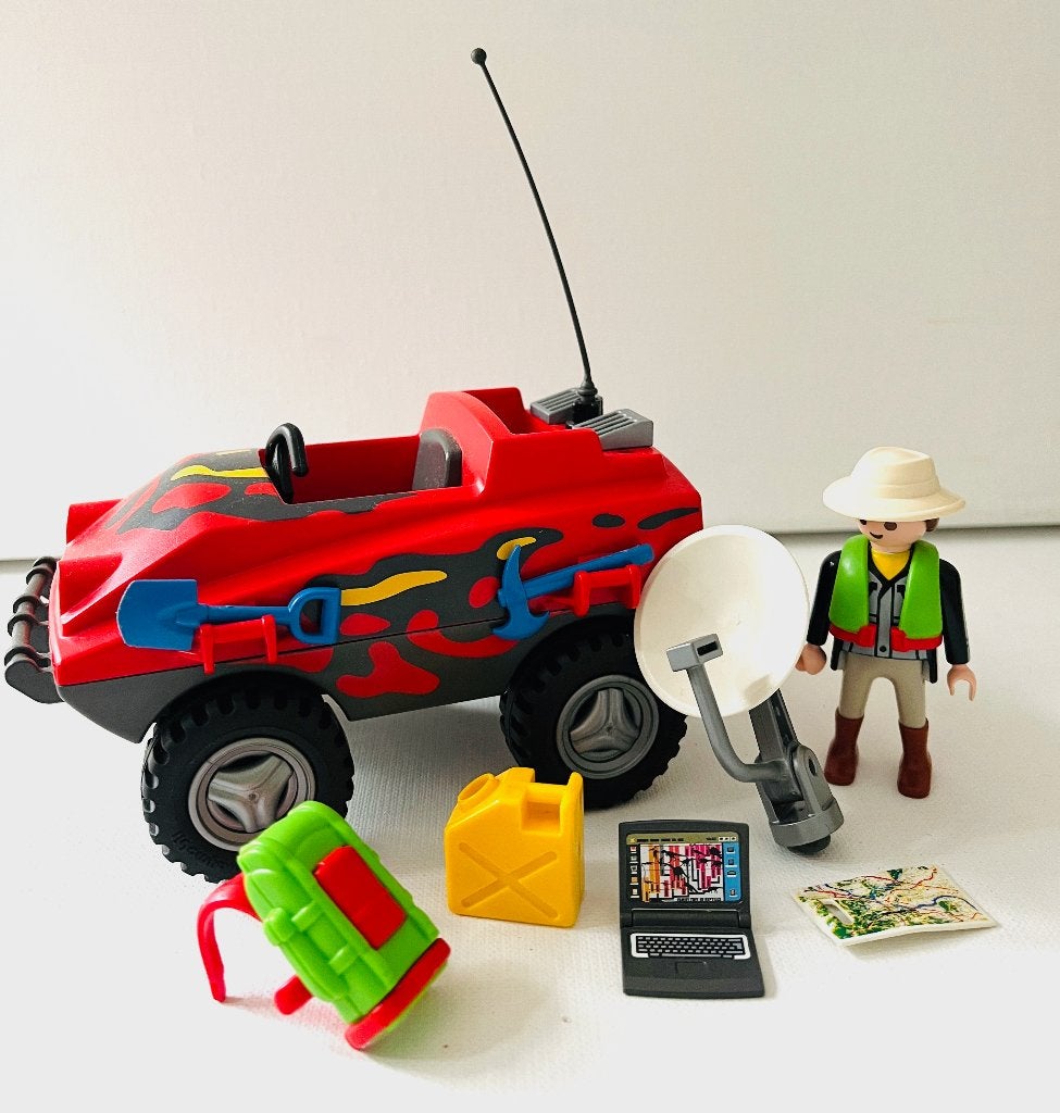 Playmobiel terreinwagen, Wild life, Complete set, Voertuig, Ophalen of Verzenden
