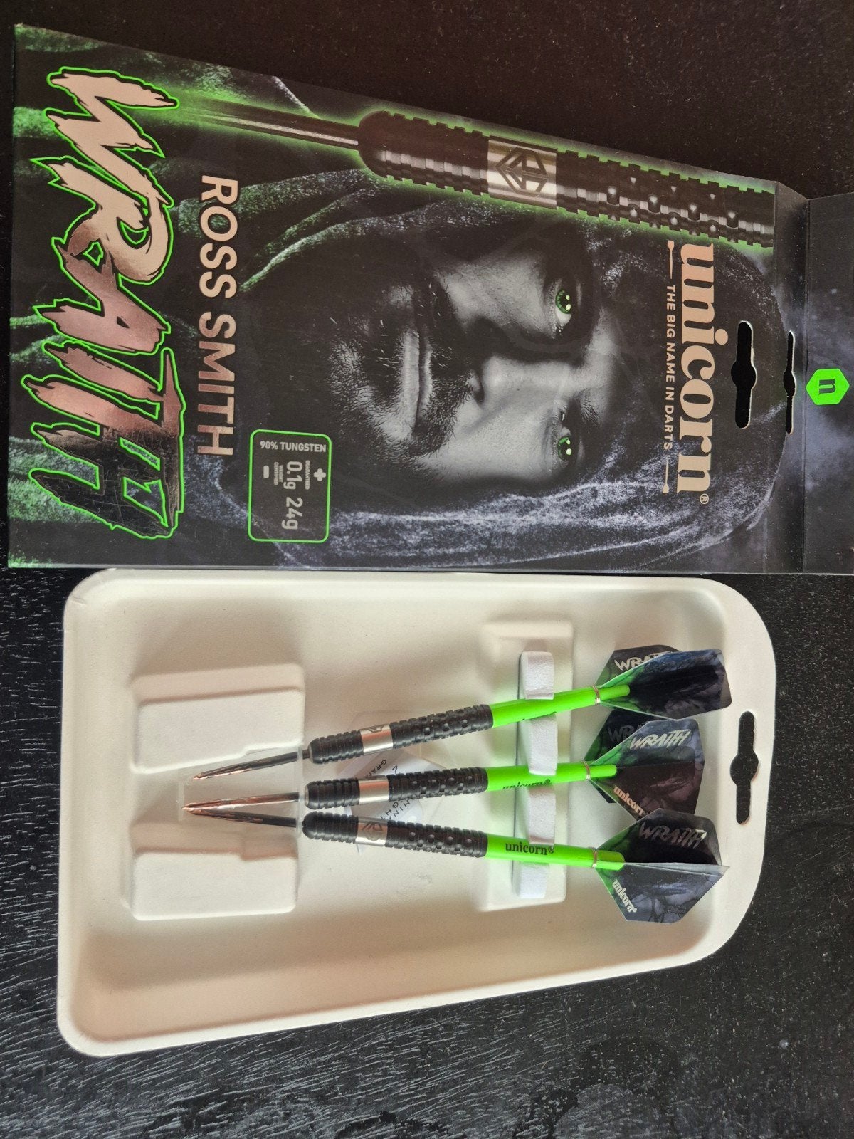 Ross Smith Wraith Darts - 24 gram, Sport en Fitness, Darts, Ophalen of Verzenden, Nieuw, Pijlen