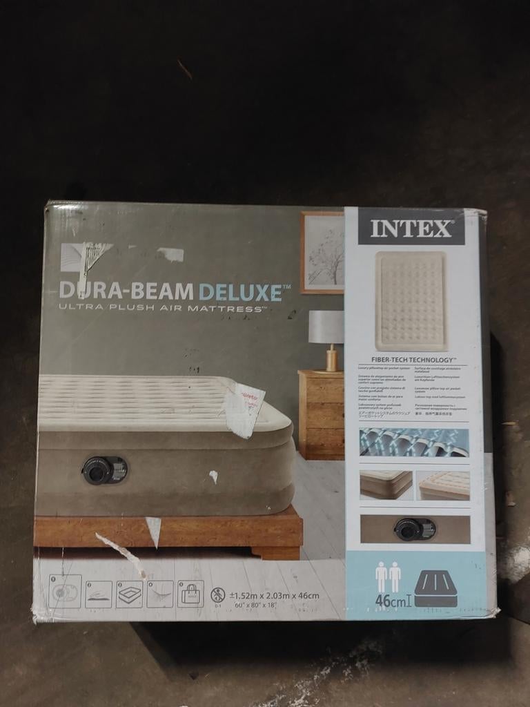 Nieuw Intex ultra plush 2 persoons luchtbed, Ophalen of Verzenden