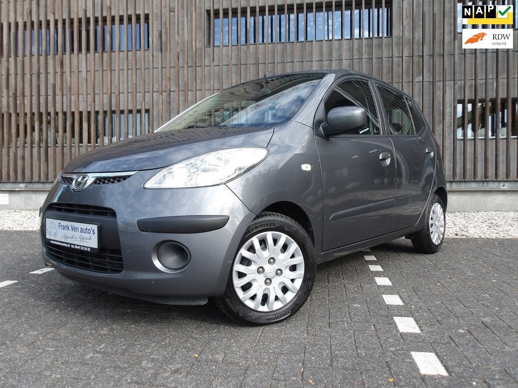 Hyundai I10 1.1 AUTOMAAT/AIRCO/HOGE INSTAP/trekhaak/dealer o, Auto's, Stof, Gebruikt, 31 €/maand, 4 cilinders