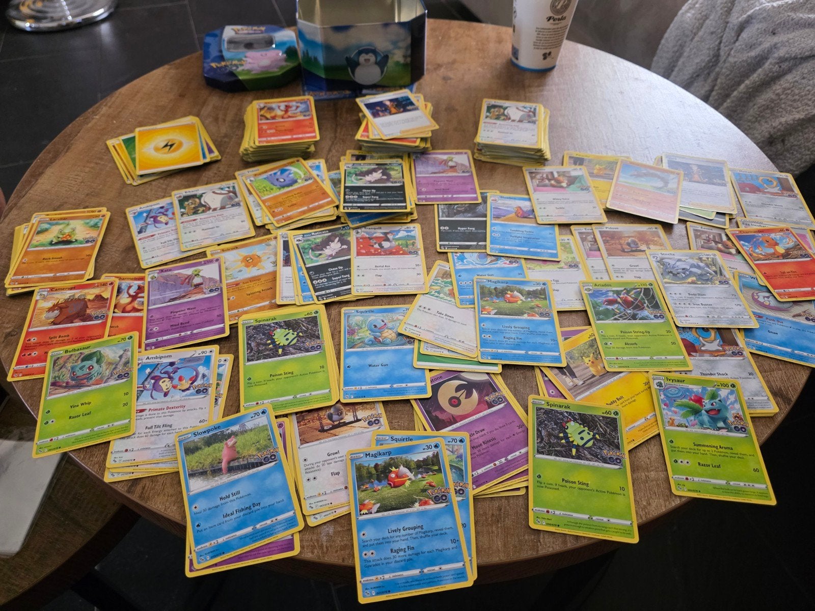 Grote partij Pokémon GO kaarten met VSTAR en codes, Ophalen of Verzenden