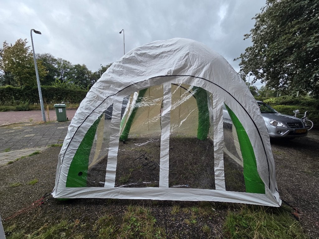 Partytent opblaasbaar, Ophalen, Opvouwbaar, Partytent, Minder dan 4 meter