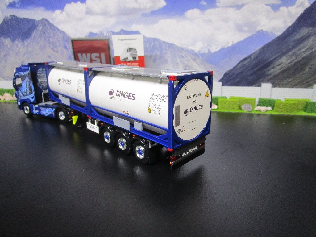 wsi 01-4424 volvo fh5 globetrotter xl ingo dinges, Hobby en Vrije tijd, Modelauto's | 1:50, Ophalen, Nieuw, Bus of Vrachtwagen