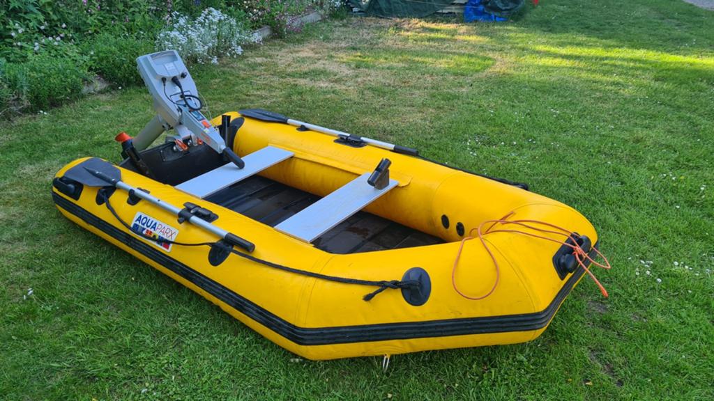 Aquaparx 230PRO MKII met torqeedo 503 elektrische motor., Ophalen, Gebruikt