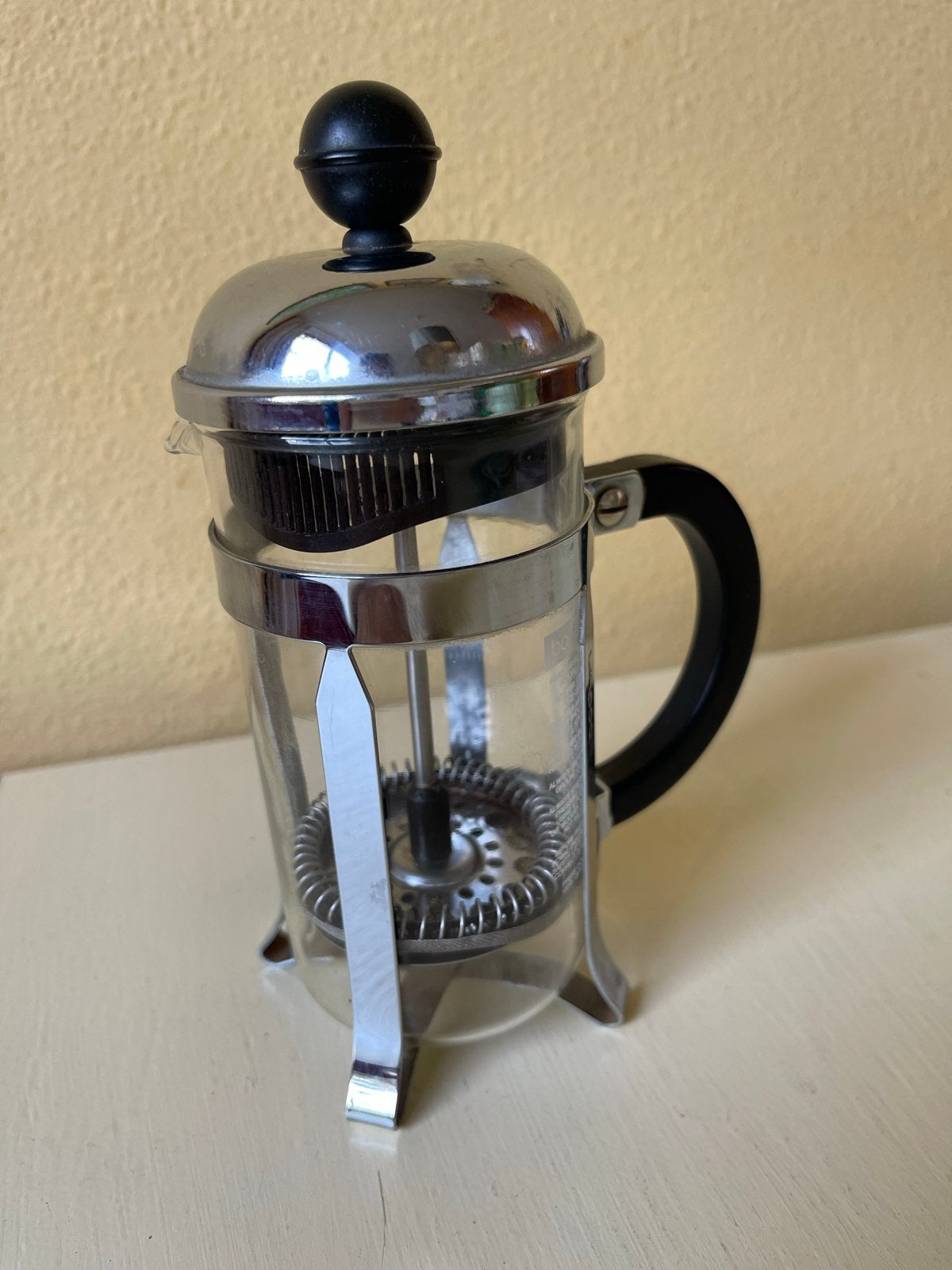Bodum cafetière 4 kopjes - Zo goed als nieuw, Overige modellen, Gemalen koffie, Ophalen of Verzenden, Zo goed als nieuw