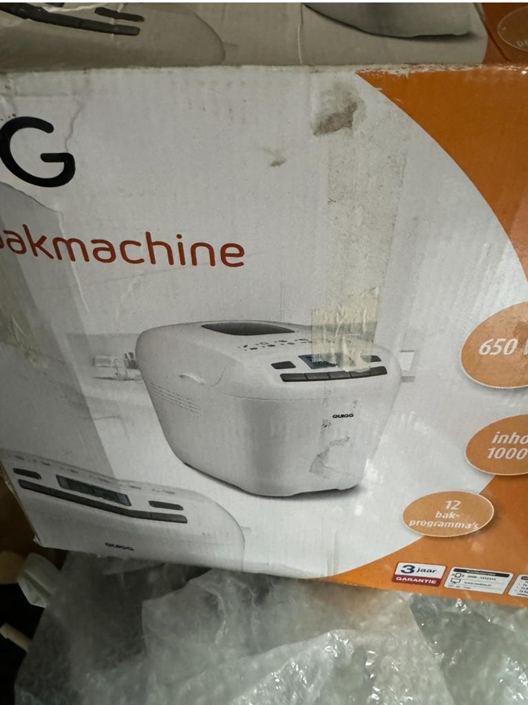 Broodmachine een keer gebruiken, Ophalen of Verzenden, Zo goed als nieuw