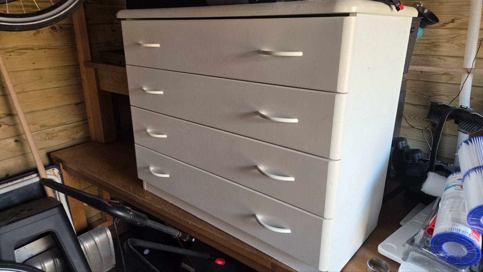 Wit ladekastje - GRATIS af te halen, Ophalen, Gebruikt, 25 tot 50 cm, Minder dan 100 cm
