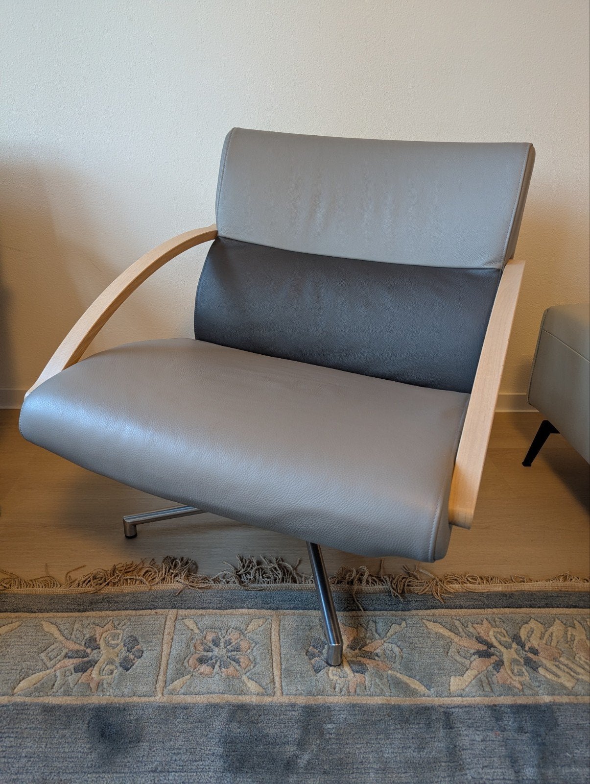 2x Harvink Focus Fauteuils in zeer goede staat, Ophalen, Zo goed als nieuw, 50 tot 75 cm, Leer