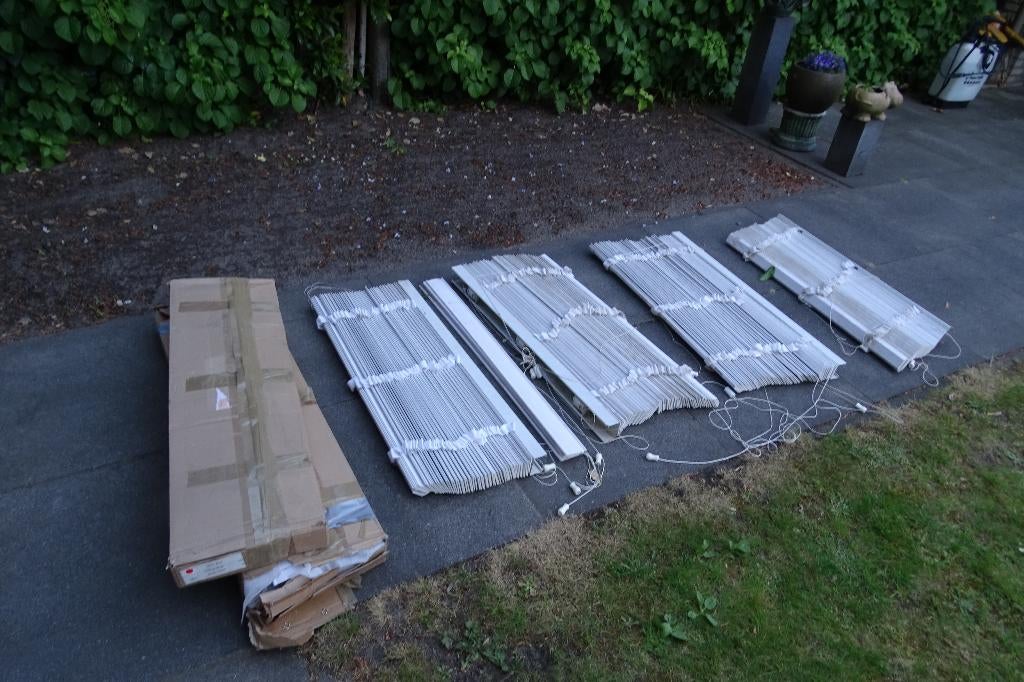 luxaflex, Huis en Inrichting, Gebruikt, Wit, 150 tot 200 cm, 50 tot 100 cm
