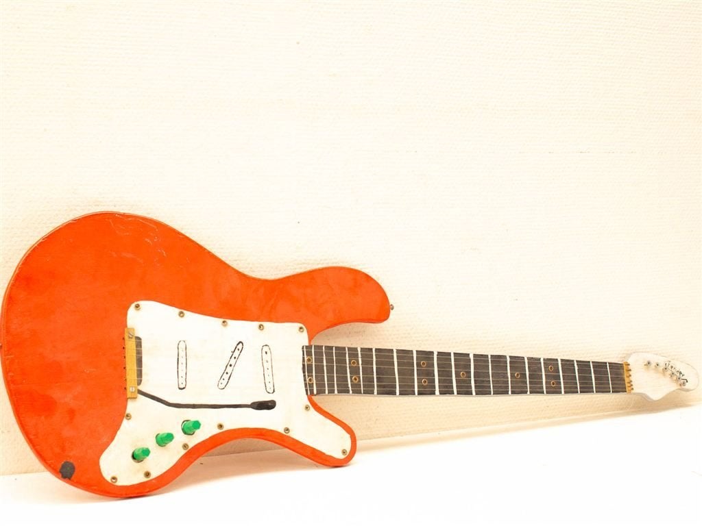 Houten speelgoed gitaar 34796, Kinderen en Baby's, Speelgoed | Houten speelgoed, Ophalen of Verzenden, Gebruikt