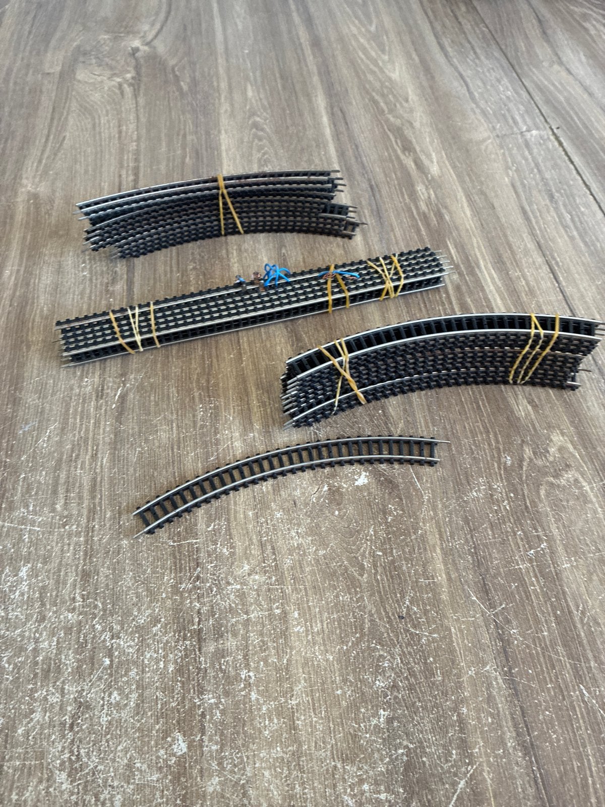 Fleischmann N spoor rails -, Hobby en Vrije tijd, Modeltreinen | N-Spoor, Ophalen of Verzenden, Gebruikt, Rails, Fleischmann