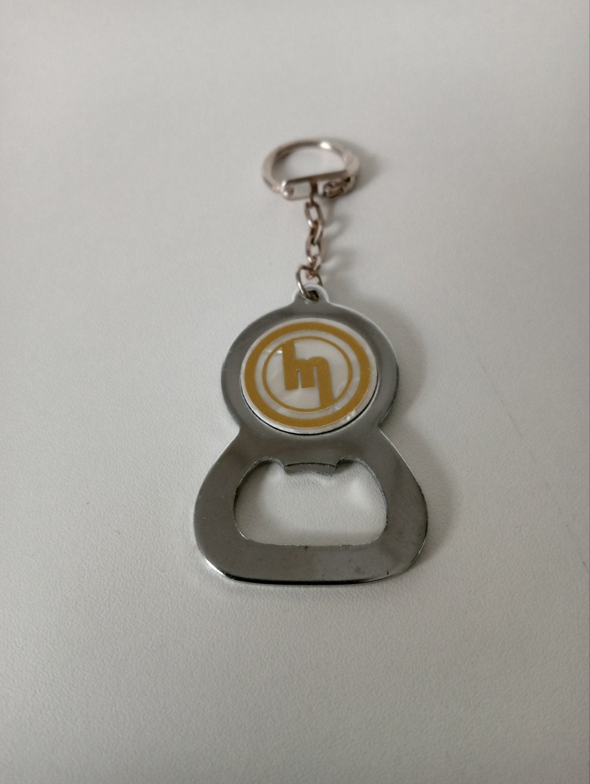 Flesopener sleutelhanger met logo, Ophalen of Verzenden, Nieuw, Overige typen