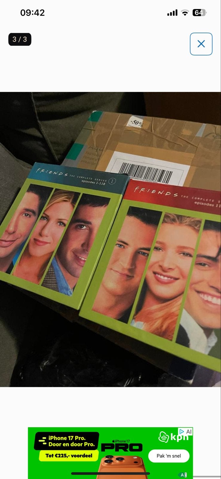 Friends: The Complete Series DVD Boxset - Limited Edition, Engels, Nederlands, Ophalen of Verzenden, Zo goed als nieuw