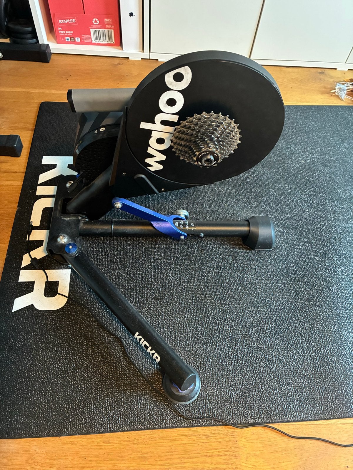 Wahoo KICKR POWER V6 met Elite Sterzo Wielhouder, Fietsen en Brommers, Ophalen of Verzenden, Zo goed als nieuw, Overige merken
