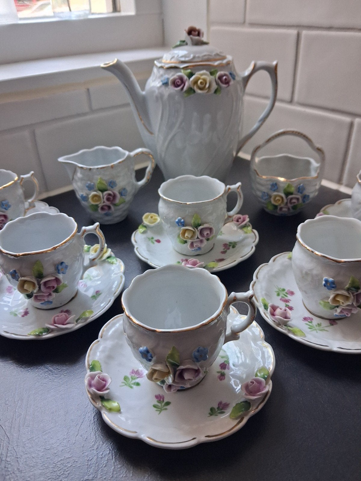 Vintage OK & CO Germany Porseleinen servies, Ophalen of Verzenden