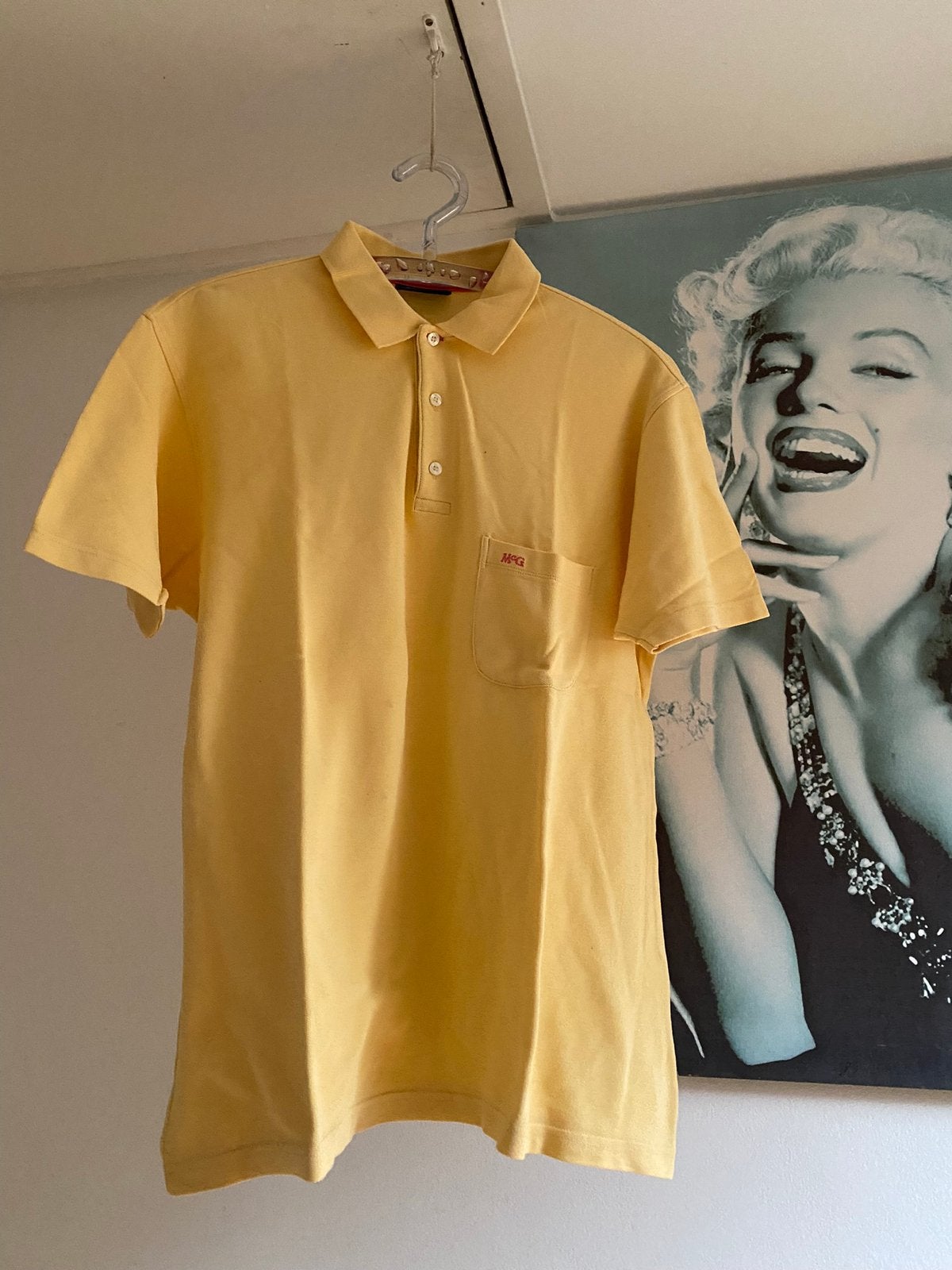 Zachtgeel poloshirt McGregor, maat XL, Verzenden, Gedragen, Maat 56/58 (XL), Geel