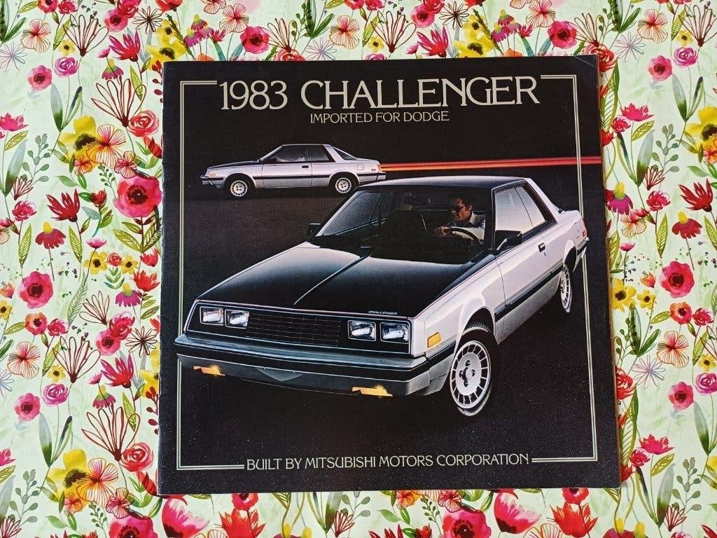 DODGE CHALLENGER 1983 brochure folder USA origineel, Ophalen of Verzenden, Zo goed als nieuw, Overige merken