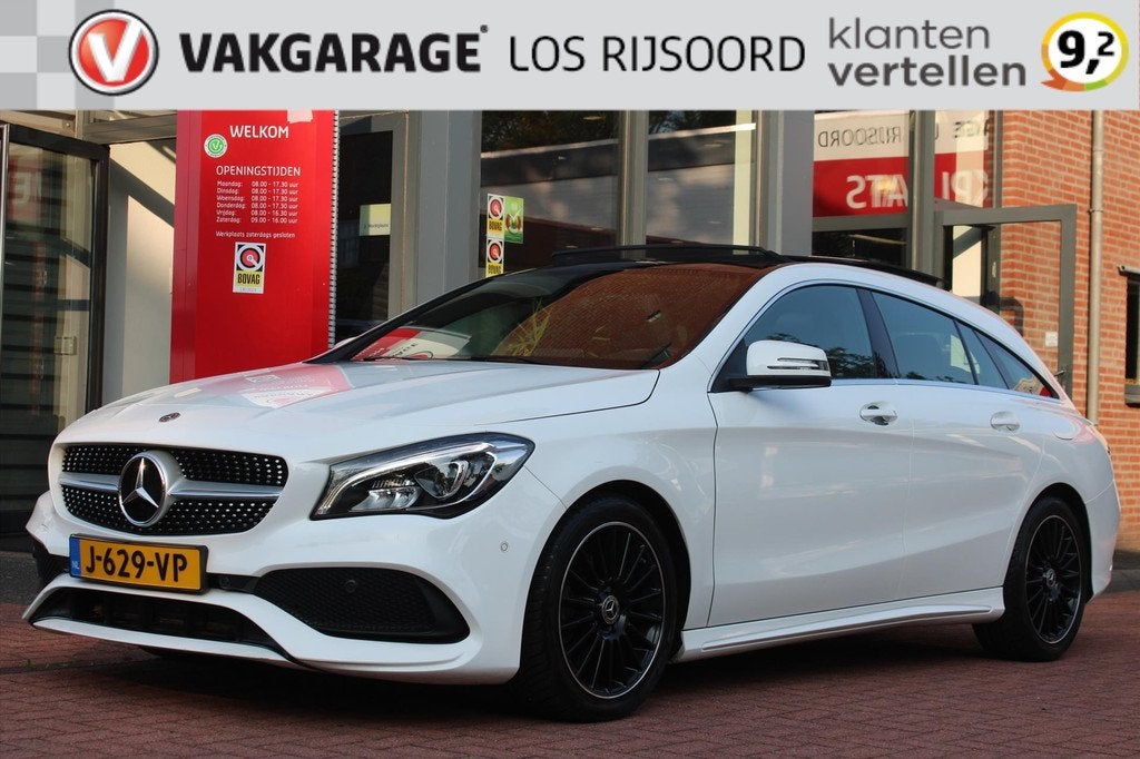 MERCEDES CLA Shooting Brake 200 *Prestige* | Schuifdak | Cam, 13 km/l, Gebruikt, 715 kg, Automatische klimaatregeling