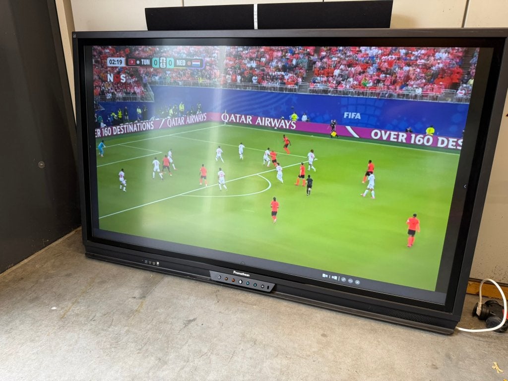 Promethean 75" 4K Touchscreen met WiFi & Android, Ophalen, Gebruikt, Digiboard