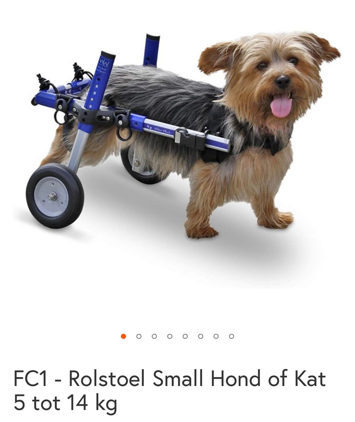 Honden/kattenrolstoel voor achterbenen, Ophalen, Zo goed als nieuw