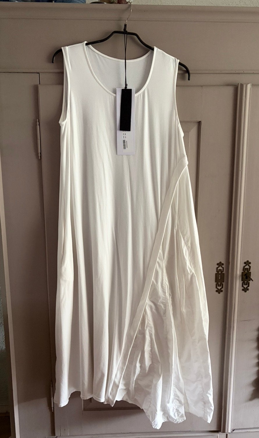 Offwhite langere jurk Rundholz mt.L/XL, Kleding | Dames, Blouses en Tunieken, Ophalen of Verzenden, Nieuw, Wit