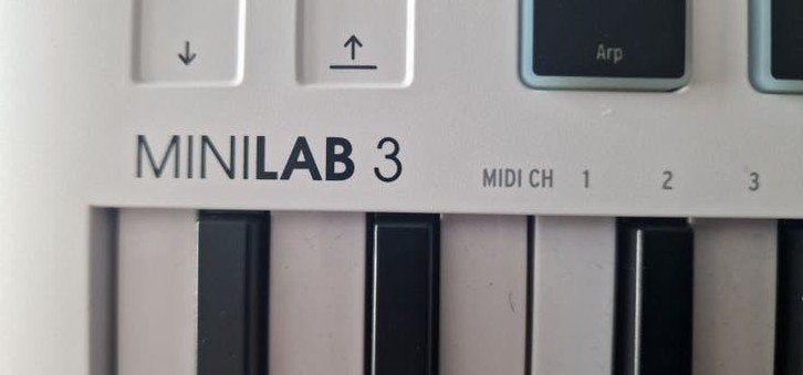 Midi controller  minilab3 van Arturia, Ophalen of Verzenden, Zo goed als nieuw, Overige merken