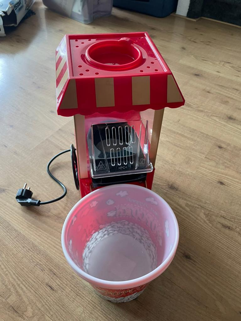Popcorn machine nieuw, Ophalen of Verzenden, Zo goed als nieuw