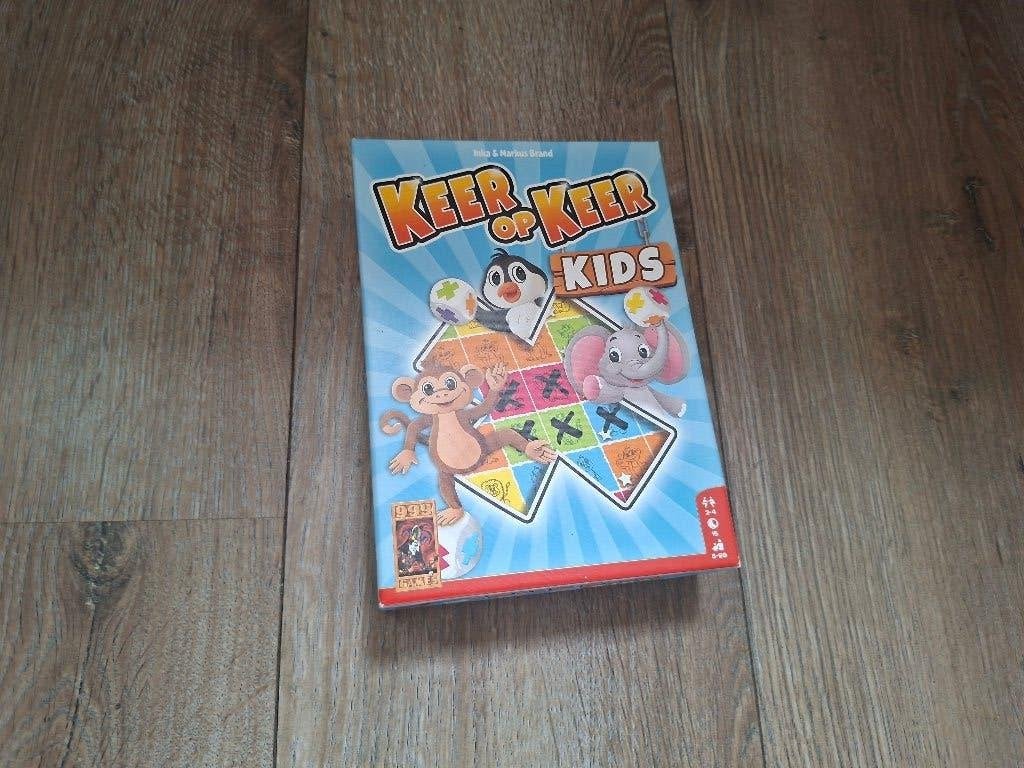 Keer op keer kids, Hobby en Vrije tijd, Gezelschapsspellen | Bordspellen, Een of twee spelers, Ophalen, Zo goed als nieuw, 999 Games