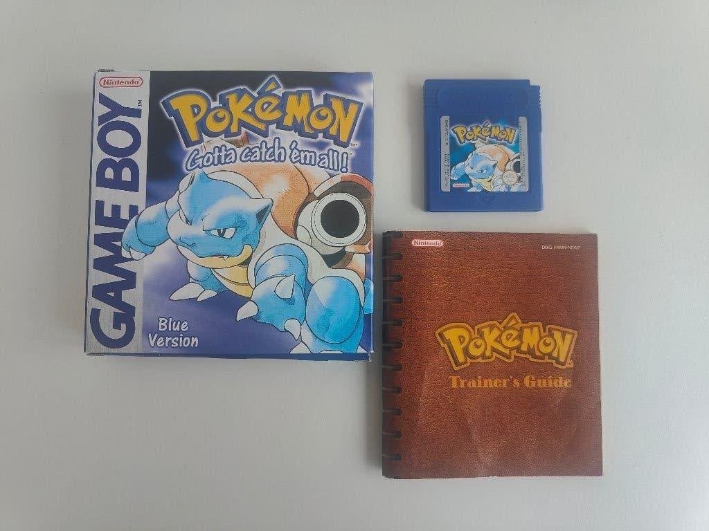 Pokemon Blue / Blauw Nintendo Gameboy Compleet Origineel, Spelcomputers en Games, Nintendo, Nintendo, Nintendo, Verzenden