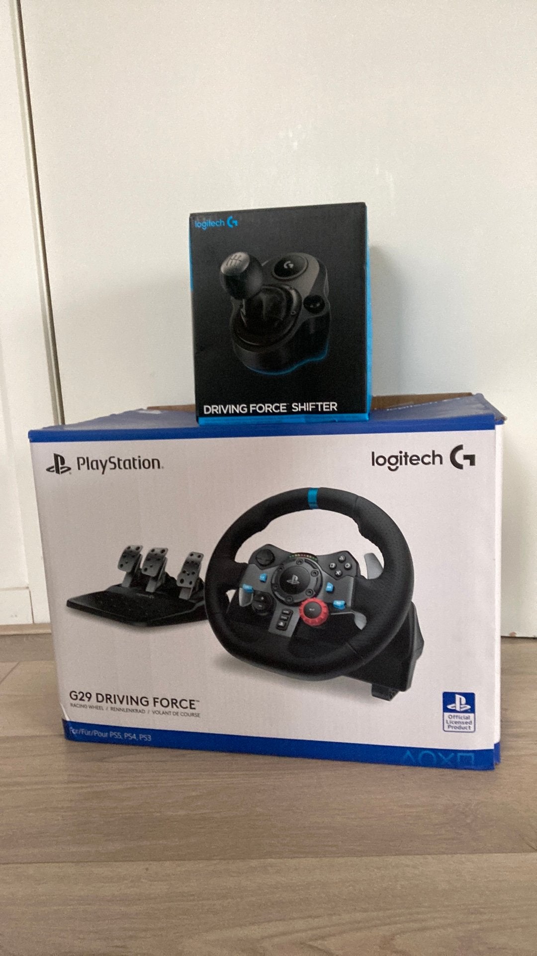 Logitech G29 Driving Force Stuur + Pedalen & Shifter, Spelcomputers en Games, Ophalen, Zo goed als nieuw, Stuur of Pedalen, PlayStation 3