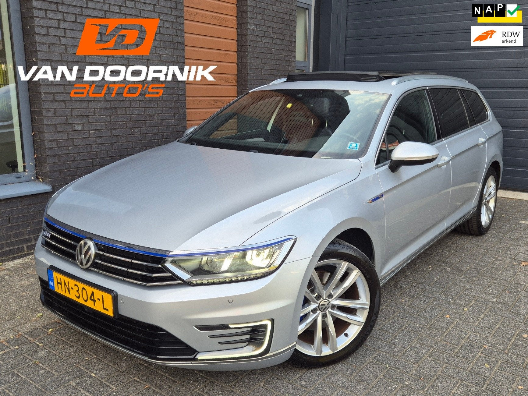 Volkswagen Passat Variant 1.4 TSI GTE Highline Leder/Panoram, Auto's, Volkswagen, Gebruikt, Hybride Elektrisch/Benzine, 1600 kg
