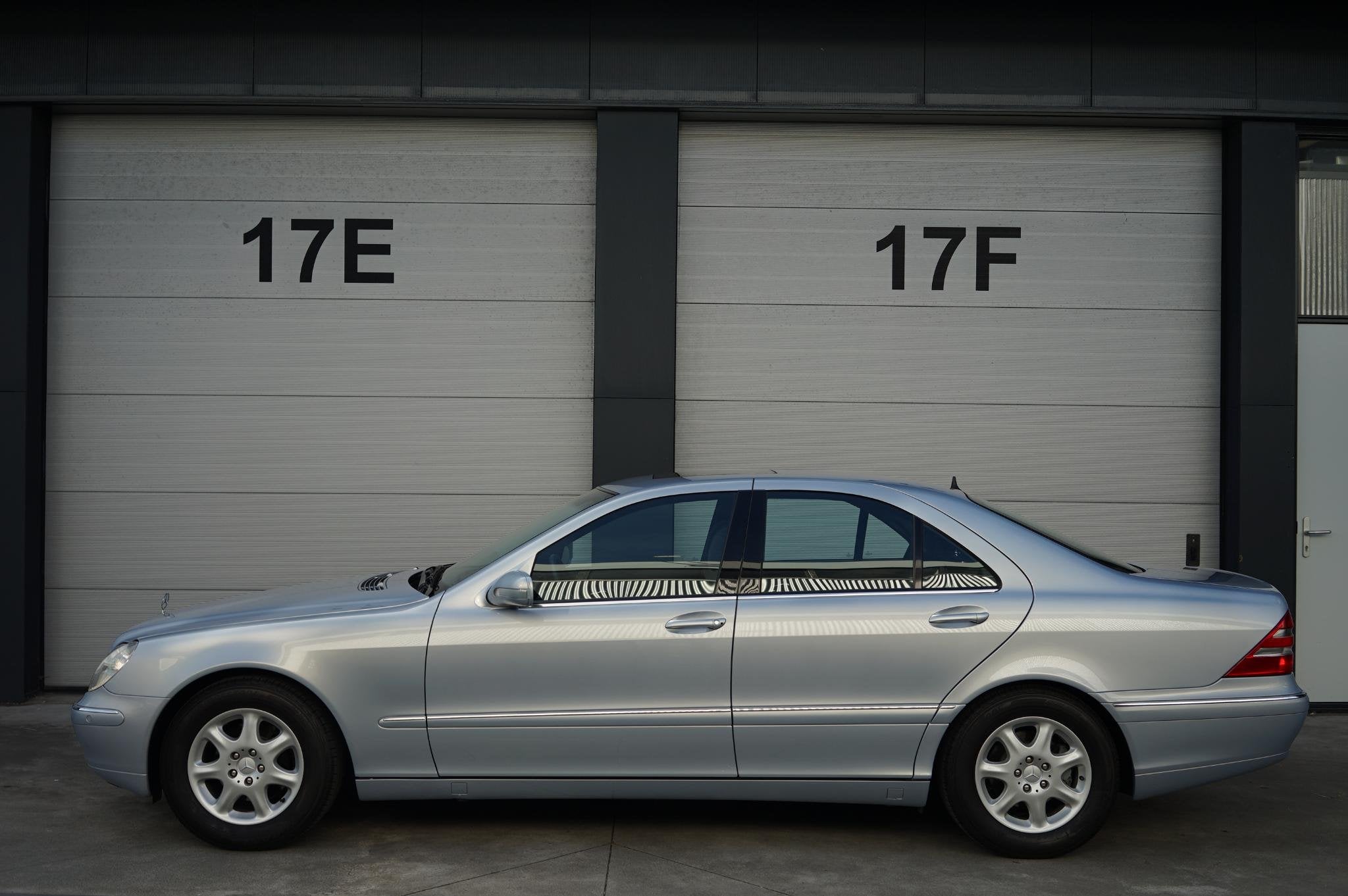 Mercedes-Benz S-klasse 320, Auto's, Automaat, Gebruikt, 1670 kg, Blauw