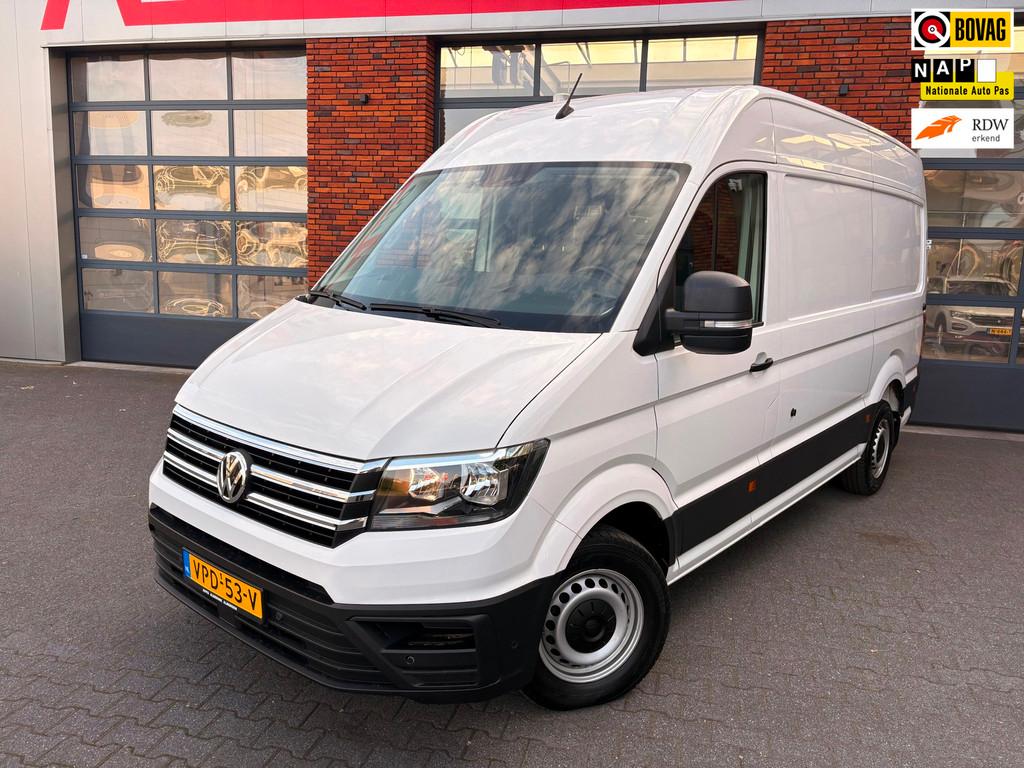 Volkswagen Crafter 35 2.0 TDI 140PK L3H3 Highline | Werkplaa, Voorwielaandrijving, Stof, Gebruikt, Euro 6
