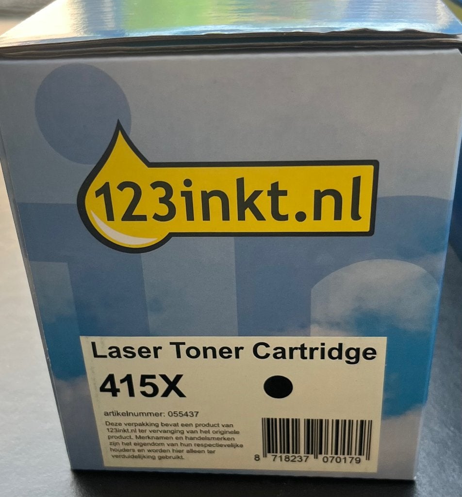 Laser toner cardridge, Ophalen of Verzenden, Nieuw, Cartridge, 123inkt.nl
